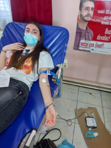Aкција  добровољног давања крви2021
